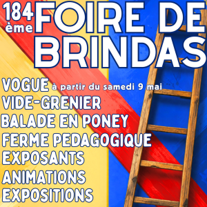 Visuel de l’événement Foire de Brindas à Brindas, Dimanche 10 Mai