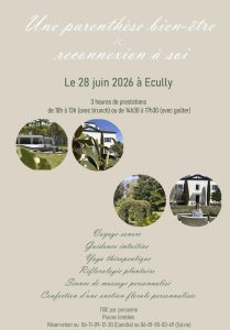 Visuel de l’événement Journée bien être à Écully, Dimanche 28 Juin