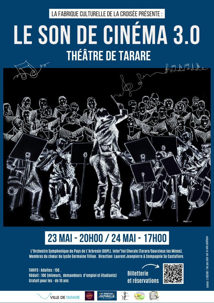 oncert Le Son du Cinéma 3.0 Orchestre Symphonique du Pays de l'Arbresle
