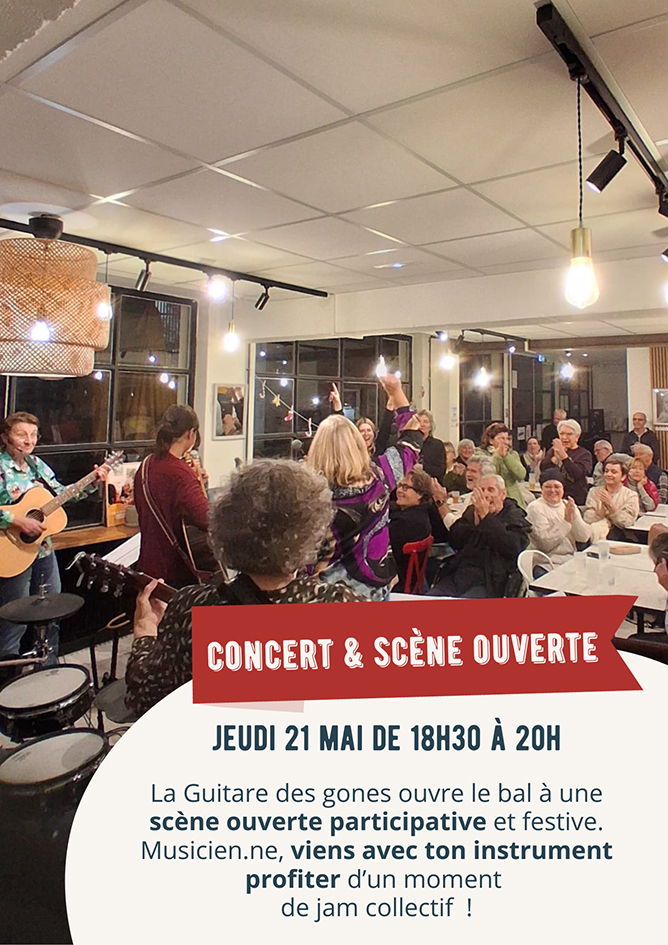 Visuel de l’événement Concert et scène ouverte Chez Daddy à Sainte-Foy-lès-Lyon, Jeudi 21 Mai