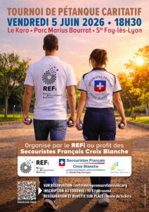 Visuel de l’événement Tournoi de pétanque du Réfi à Sainte-Foy-lès-Lyon, Vendredi 5 Juin