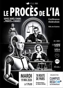 Visuel de l’événement Le Procès de l’IA – Une expérience immersive à Charbonnières-les-Bains, Mardi 19 Mai