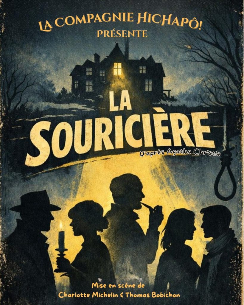 Visuel de l’événement La Souricière d&rsquo;Agatha Christie à Grigny-sur-Rhône, Dimanche 7 Juin