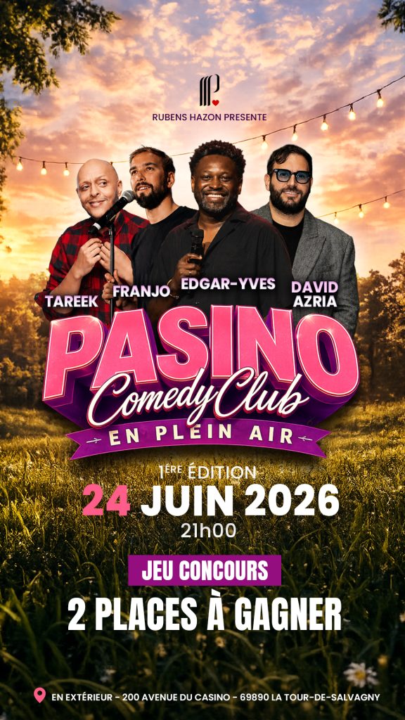 Visuel de l’événement Comedy Club à La Tour-de-Salvagny, Mercredi 24 Juin