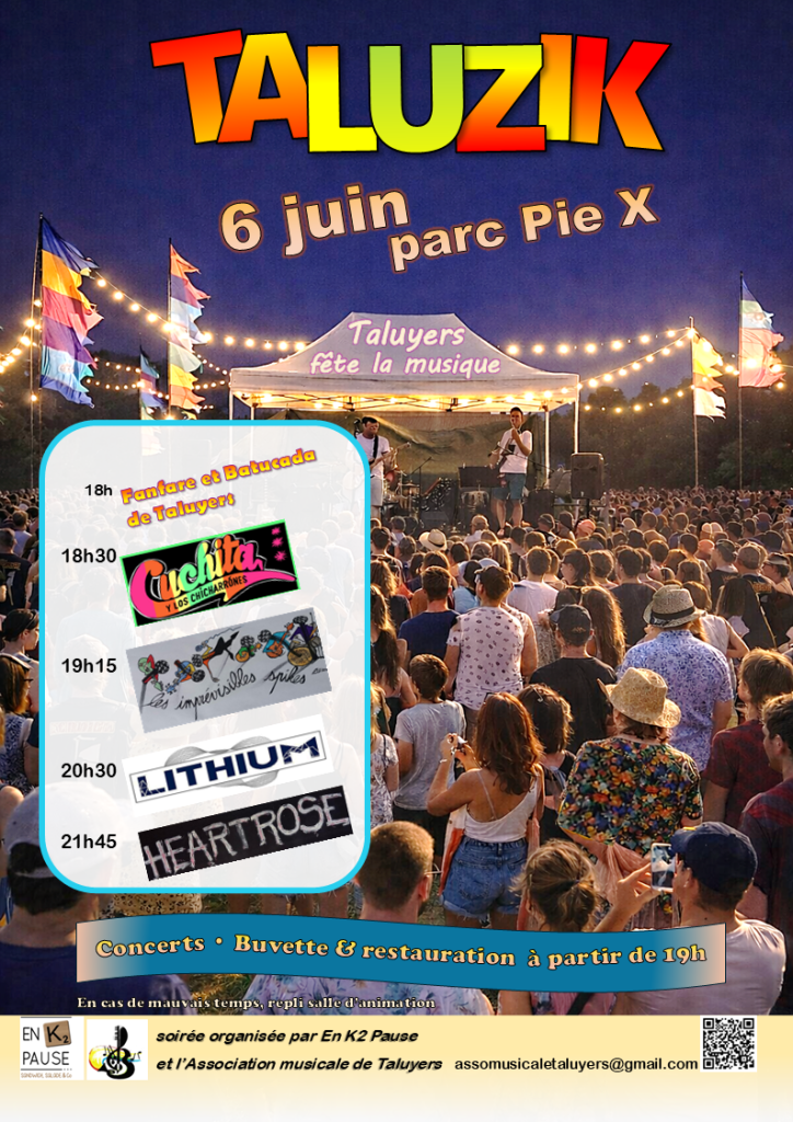Visuel de l’événement TALUZIK à Taluyers, Du 6 au 7 juin 2026