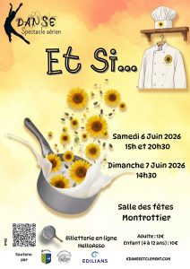Visuel de l’événement Spectacle de danse voltige à Bessenay, Samedi 6 Juin