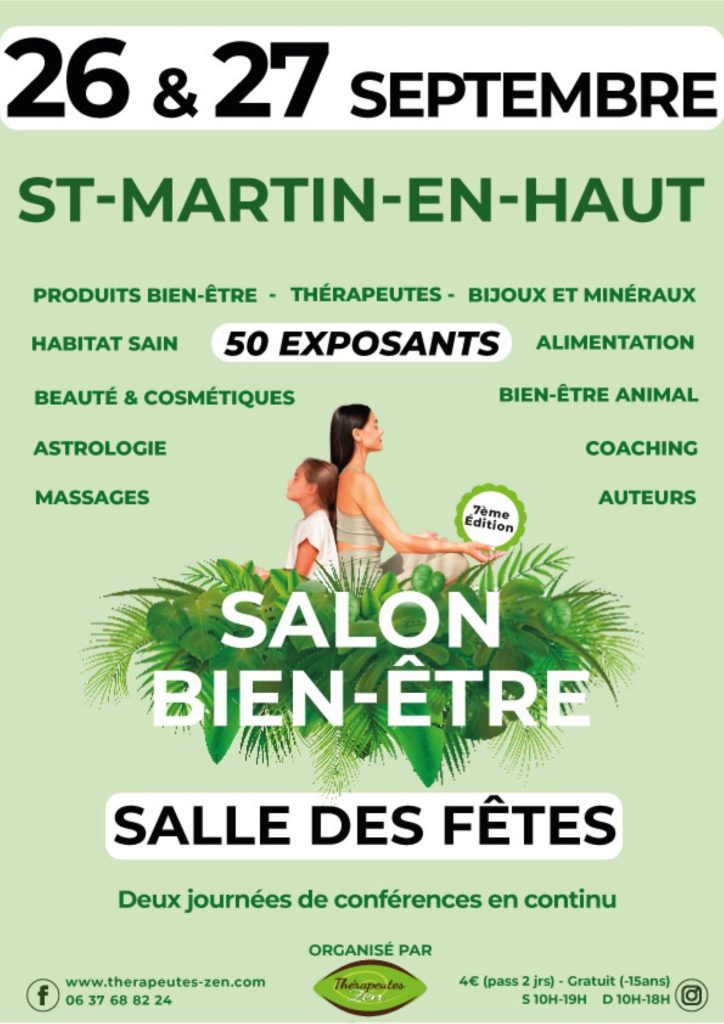 Affiche de l'événement 7e Salon du Bien-Être