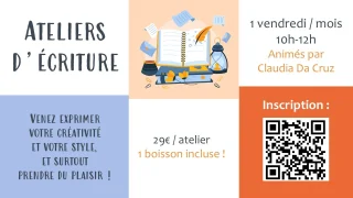 Affiche de l'événement Atelier d'écriture à Brignais