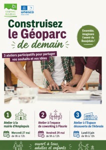 Affiche de l'événement Atelier participatif Géoparc Beaujolais
