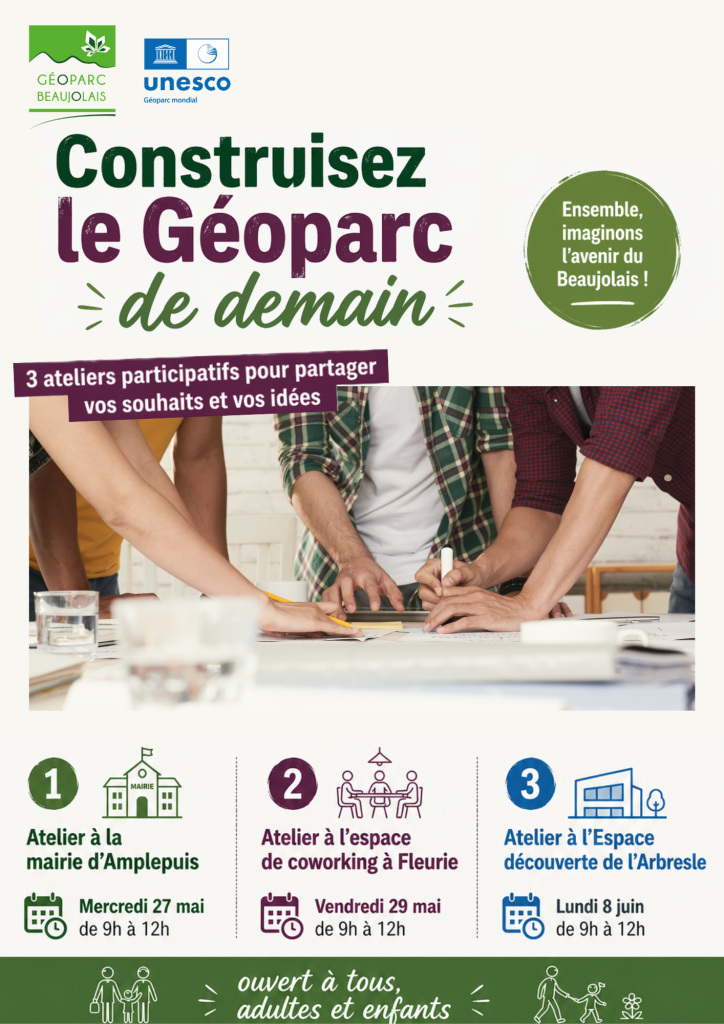 Affiche de l'événement Atelier participatif Géoparc Beaujolais