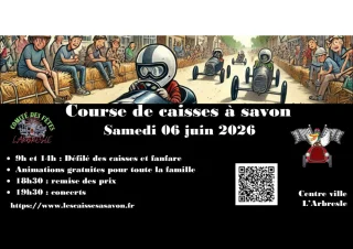 Affiche de l'événement Course de caisses à savon
