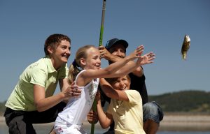 Affiche de l'événement Découverte de la pêche en famille