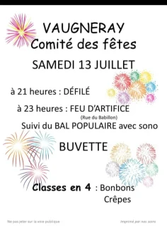 Affiche de l'événement Fête nationale