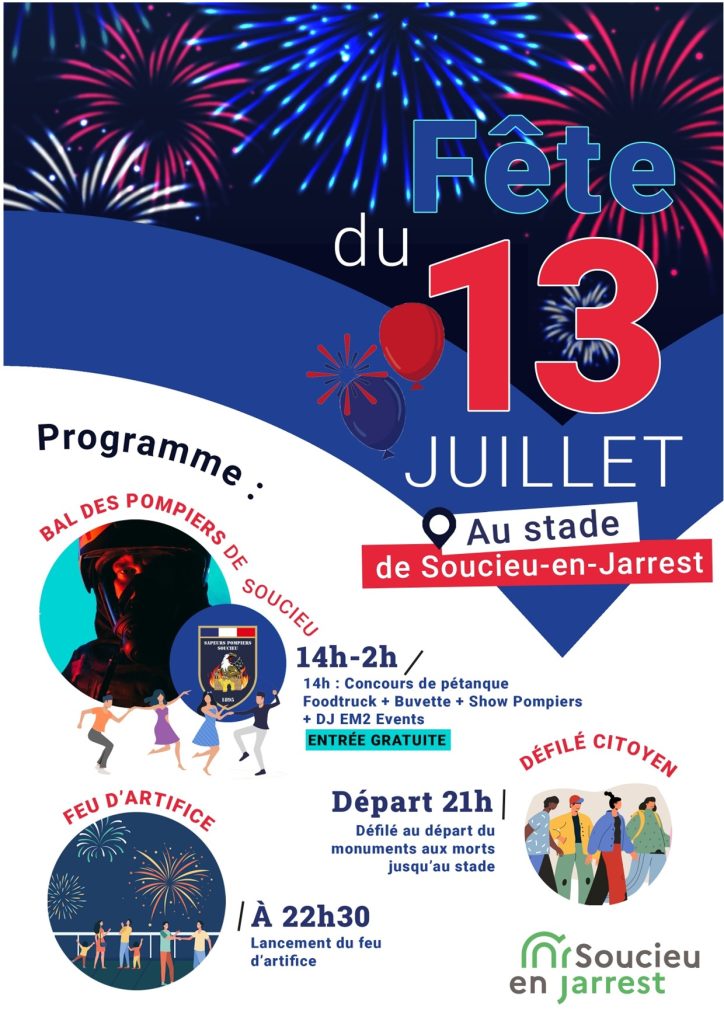 Affiche de l'événement Fête Nationale: Fête