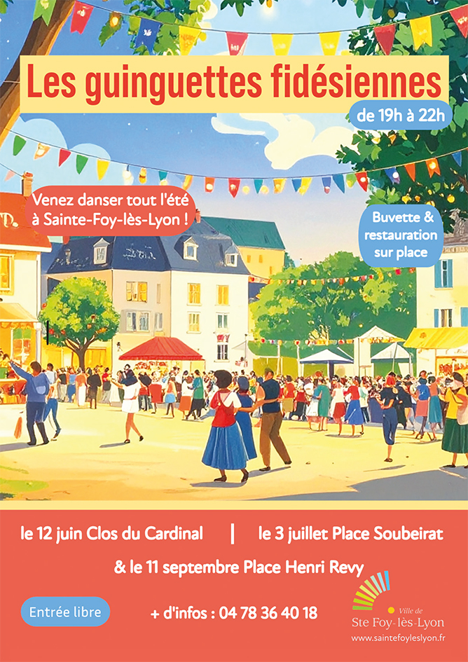 Affiche de l'événement Les Guinguettes fidesiennes