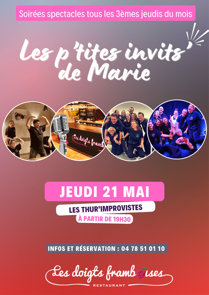 Affiche de l'événement Les Thur'Improvistes
