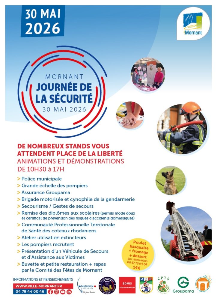 Affiche de l'événement Mois de la sécurité