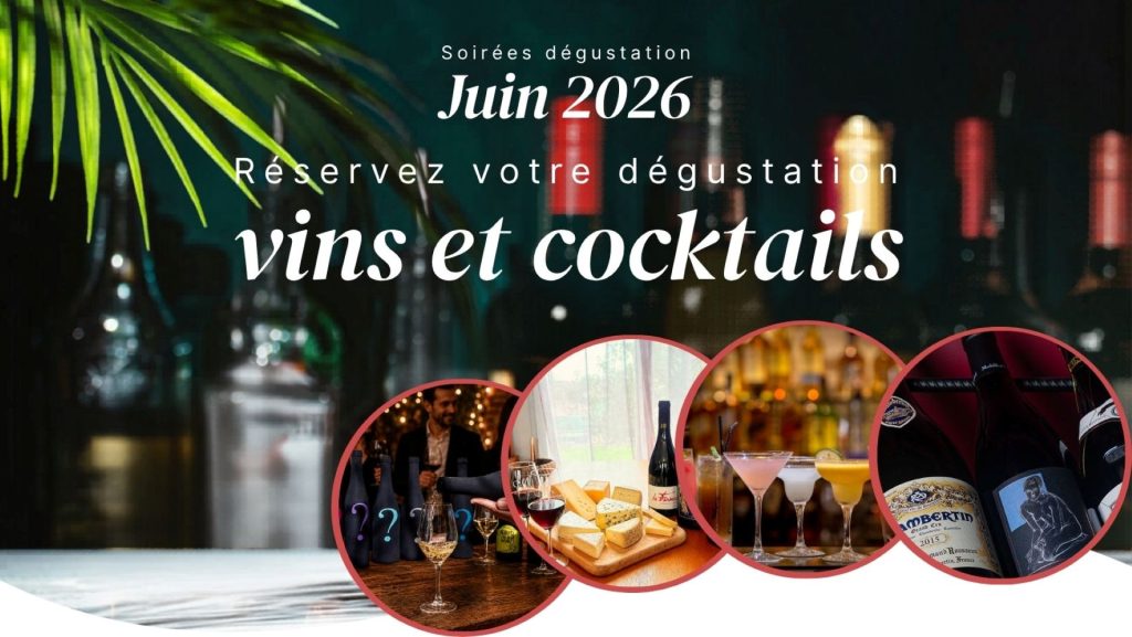 Affiche de l'événement Soirées dégustation vin et cocktails