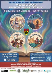 Affiche de l'événement Spectacle plein air "Graines de scène"