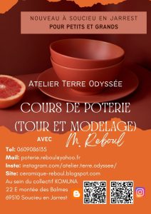 Affiche de l'événement Stage de poterie