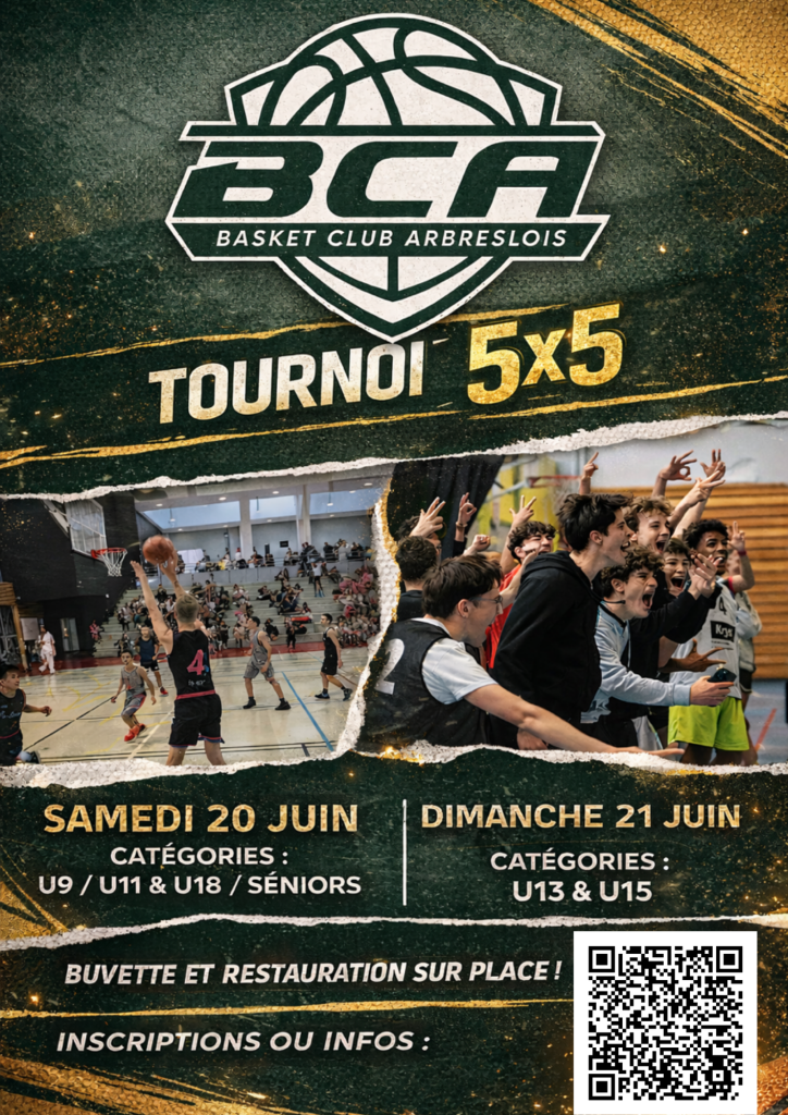 Affiche de l'événement Tournoi 5x5 du BCA