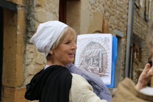 Affiche de l'événement Visite commentée et animée du village médiéval