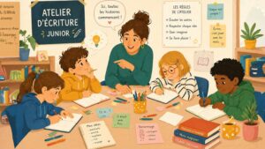 Visuel de l’événement Atelier d’écriture junior à Soucieu-en-Jarrest, Mercredi 27 Mai