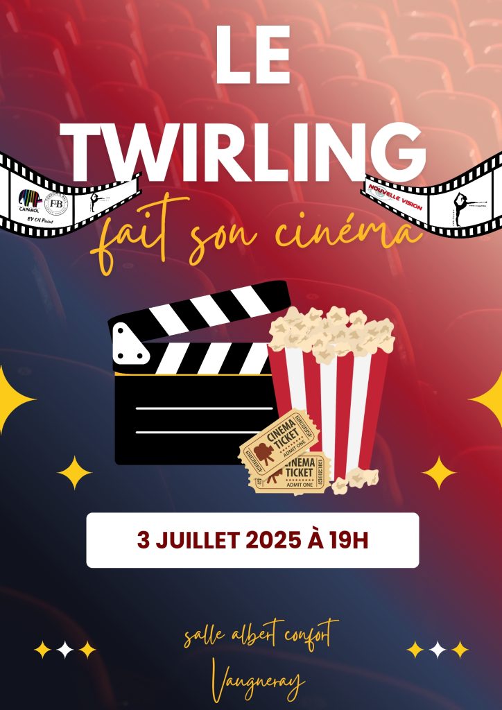Visuel de l’événement Soirée démonstration du Twirling Baton à Vaugneray, Vendredi 3 Juillet
