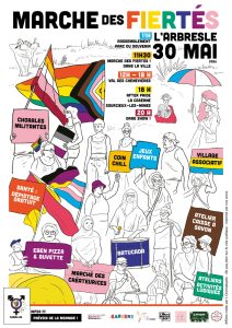 Visuel de l’événement Marché des Fiertés de l&rsquo;Arbresle – 2ème édition à L'Arbresle, Samedi 30 Mai