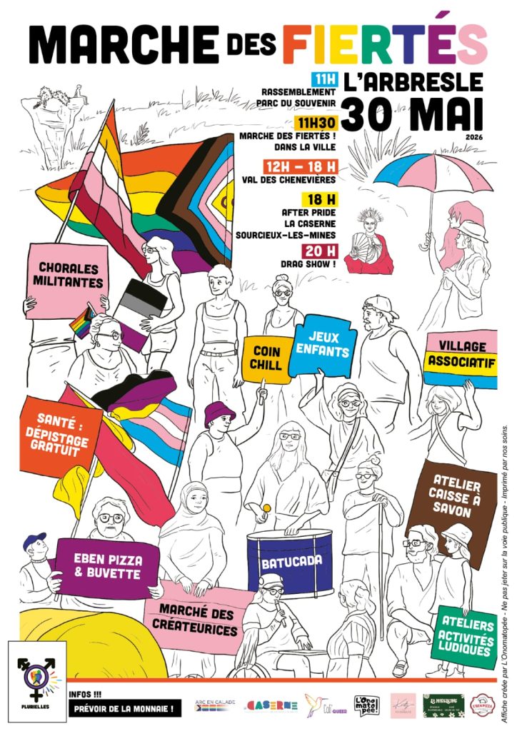 Visuel de l’événement Marché des Fiertés de l&rsquo;Arbresle – 2ème édition à L'Arbresle, Samedi 30 Mai