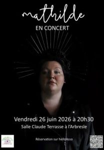 Affiche de l'événement Concert Mathilde
