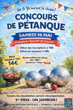 Affiche de l'événement Concours de Pétanque