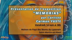 Affiche de l'événement Exposition Memorias