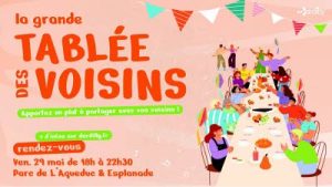 Affiche de l'événement Grande tablée des Voisins