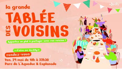 Affiche de l'événement Grande tablée des Voisins