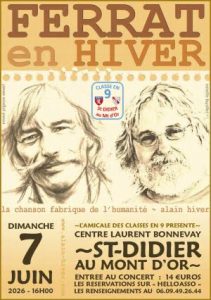 Affiche de l'événement Hommage à Jean FERRAT