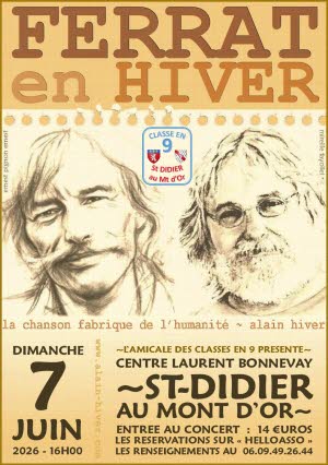 Affiche de l'événement Hommage à Jean FERRAT