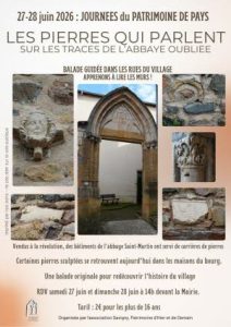Affiche de l'événement Les pierres qui parlent