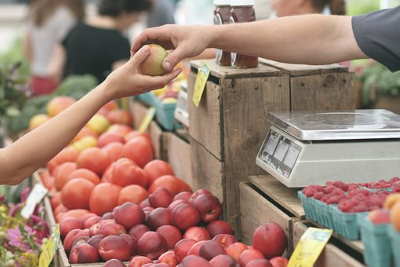 Marché d’Éveux – Place du Marronnier - marche recurrent