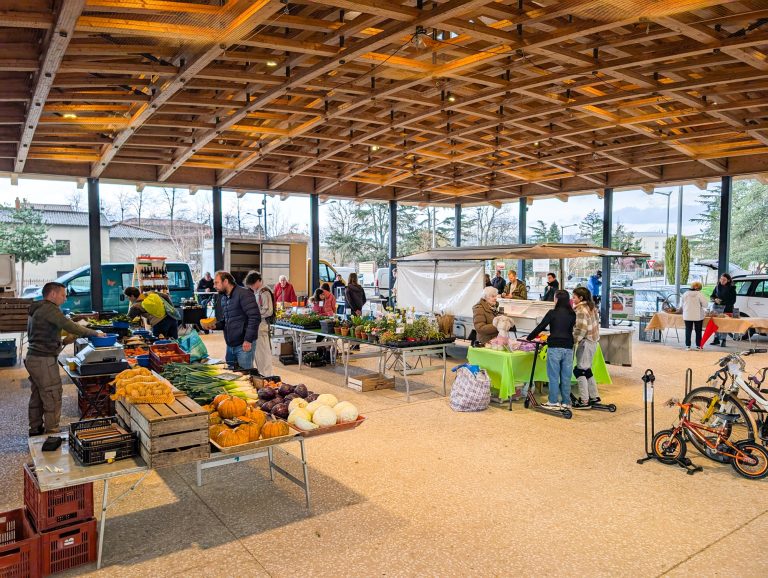 Marché de Marcy-l’Étoile – Halle Fleury Lancelin - marche recurrent