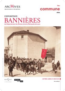 Affiche de l'événement Bannières du département du Rhône et de la métropole de Lyon
