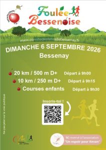 Affiche de l'événement Foulée Bessenoise