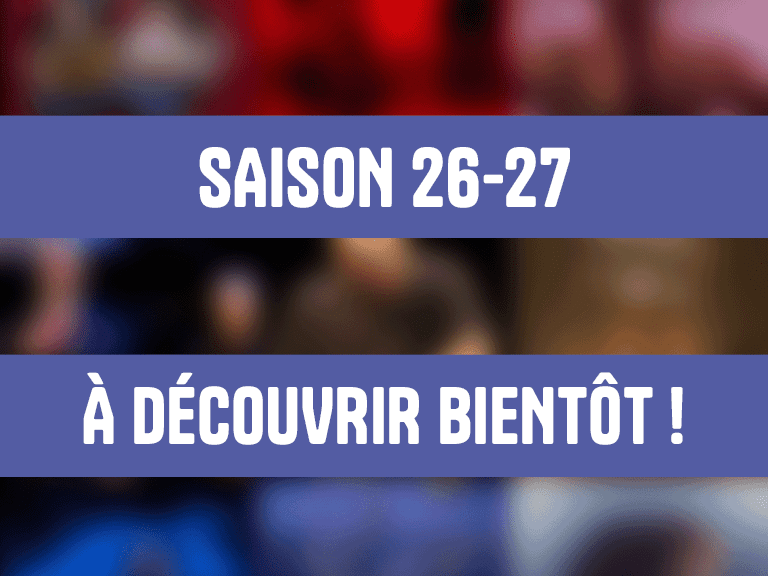 Affiche de l'événement La programmation 2026-2027 arrive bientôt!