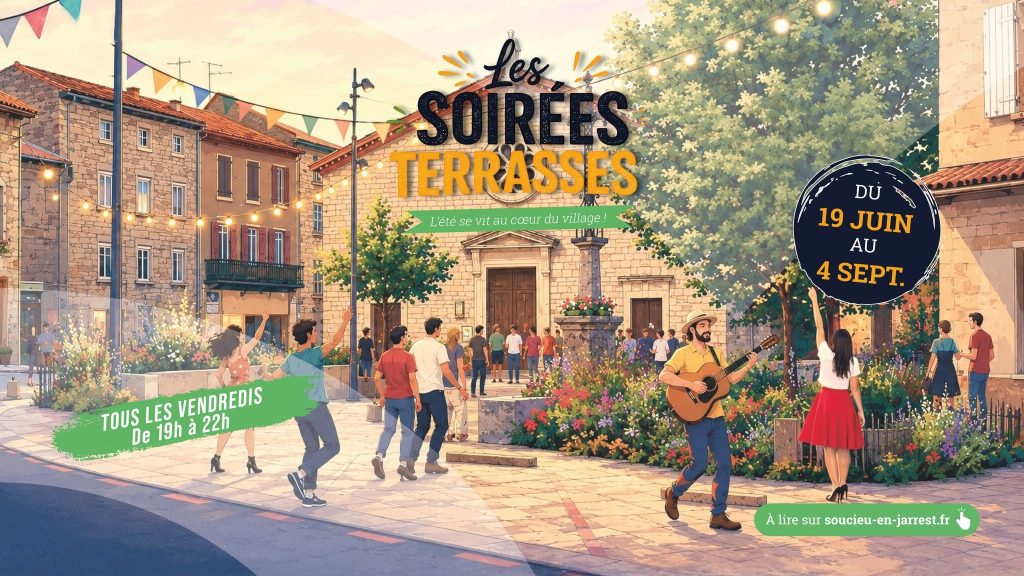 Affiche de l'événement Les soirées terrasses