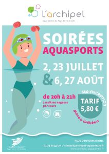 Affiche de l'événement Soirées Aquasport