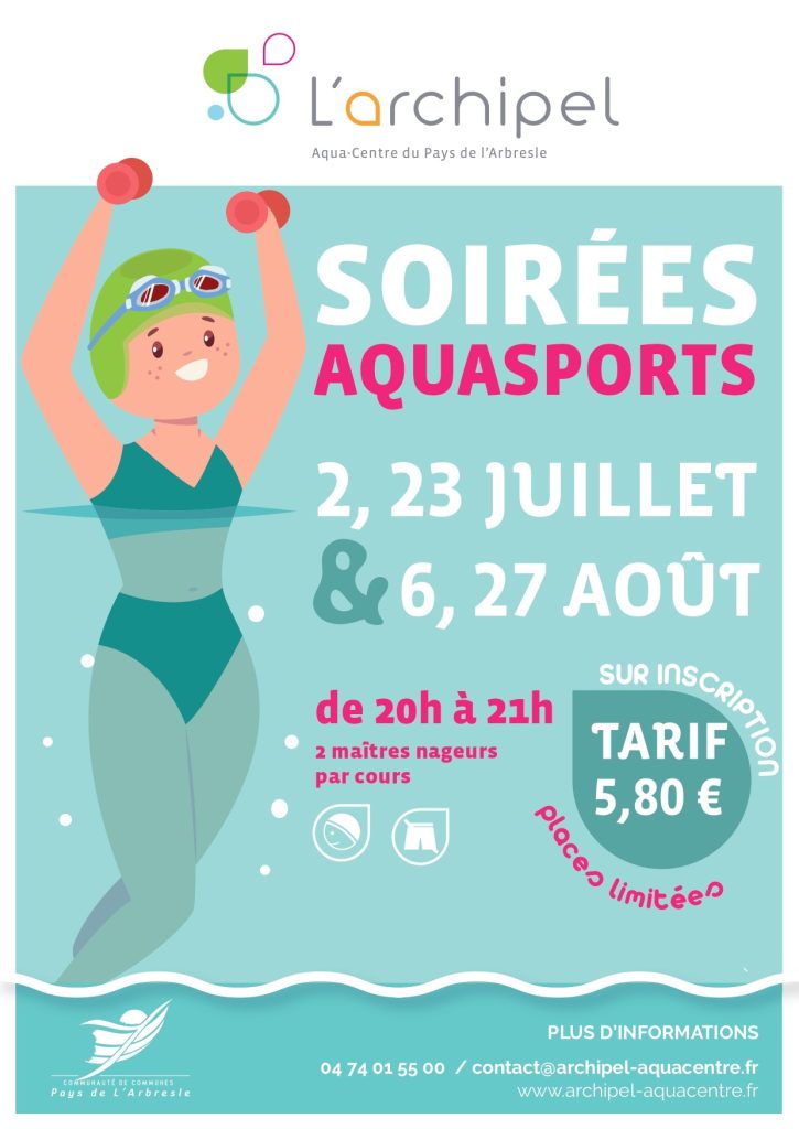 Affiche de l'événement Soirées Aquasport