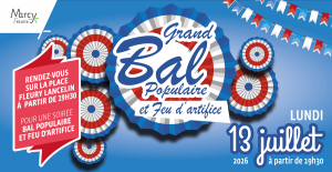Affiche de l'événement Bal populaire et feu d’artifice