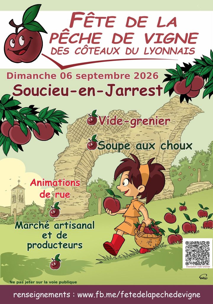 Affiche de l'événement Fête de la pêche de vigne