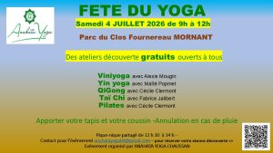 Affiche de l'événement Fête du yoga