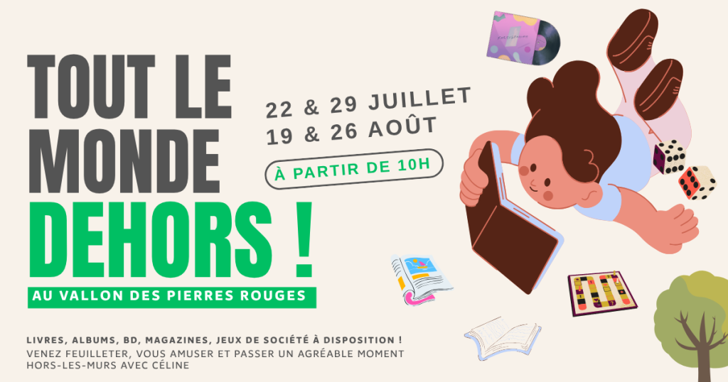 Affiche de l'événement La bibliothèque sort de ses murs